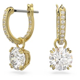 Swarovski Constella Σκουλαρίκια, Λευκά, Επιμετάλλωση σε χρυσαφί τόνο 5638802