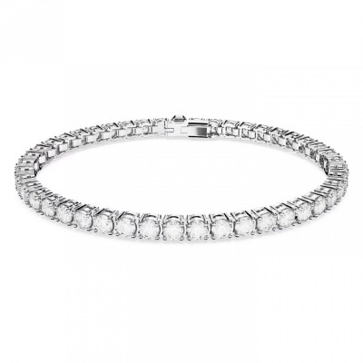 Swarovski Βραχιόλι Matrix Tennis, Επιμετάλλωση ροδίου με κρύσταλλα 5648936 Swarovski Βραχιόλι Matrix Tennis, Επιμετάλλωση ροδίου με κρύσταλλα 5648936