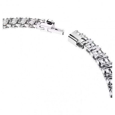 Swarovski Βραχιόλι Matrix Tennis, Επιμετάλλωση ροδίου με κρύσταλλα 5648936 