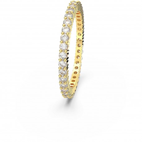 Swarovski Vittore Δαχτυλίδι, Επιχρυσωμένο Με Κρύσταλλα 5655703 