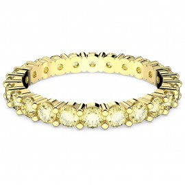 Swarovski Δαχτυλίδι Matrix, Κίτρινο, Επιμετάλλωση σε χρυσαφί τόνo 5658663