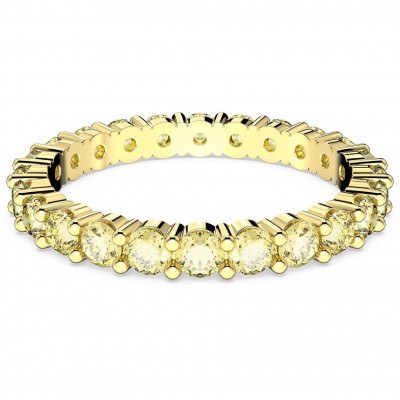 Swarovski Δαχτυλίδι Matrix, Κίτρινο, Επιμετάλλωση σε χρυσαφί τόνo 5658663