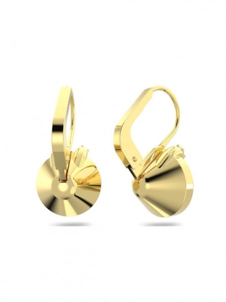 Swarovski Σκουλαρίκια-σταγόνα Bella V, Χρυσαφί τόνος, Επιμετάλλωση σε χρυσαφί τόνο 5662093 