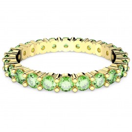 Swarovski Δαχτυλίδι Matrix, Πράσινο, Επιμετάλλωση σε χρυσαφί τόνo 5658658