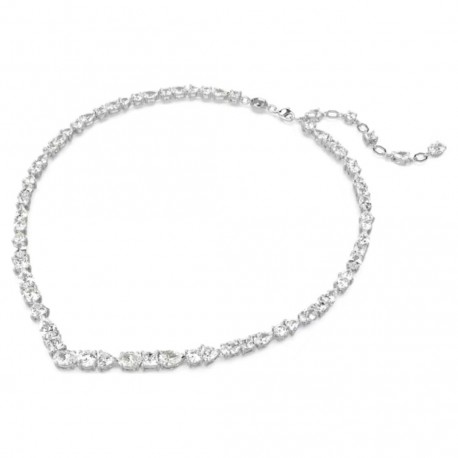 Swarovski Mesmera Κολιέ, Λευκό, Επιμετάλλωση ροδίου 5665242 