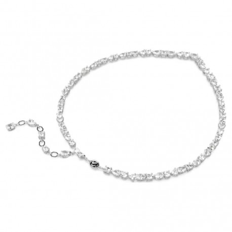 Swarovski Mesmera Κολιέ, Λευκό, Επιμετάλλωση ροδίου 5665242 