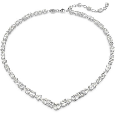 Swarovski Mesmera Κολιέ, Λευκό, Επιμετάλλωση ροδίου 5665242 Swarovski Mesmera Κολιέ, Λευκό, Επιμετάλλωση ροδίου 5665242