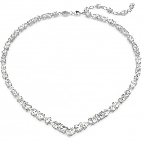 Swarovski Mesmera Κολιέ, Λευκό, Επιμετάλλωση ροδίου 5665242 