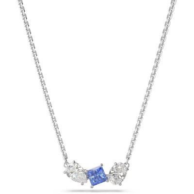 Swarovski Mesmera Κολιέ, Μπλε, Επιμετάλλωση ροδίου 5668276