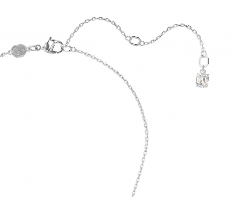 Swarovski Constella Κολιέ Οβάλ, Μπλε, Επιμετάλλωση ροδίου 5671809 