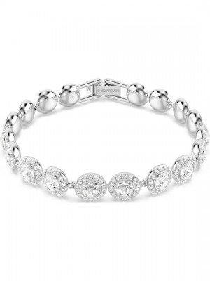Swarovski Una Βραχιόλι,Επιπλατινωμένο Με Κρύσταλλα 5682279