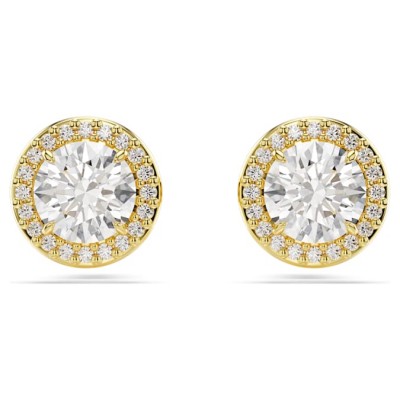 Swarovski Una Σκουλαρίκια, Επιχρυσωμένα Με Κρύσταλλα 5686637
