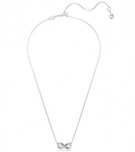 Swarovski Hyperbola Pavé, Άπειρο, Λευκό, Επιμετάλλωση ροδίου 5687265 