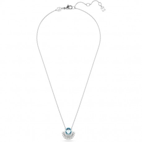 Swarovski Idyllia κολιέ Κοχύλι, Μπλε, Επιμετάλλωση ροδίου 5689195 