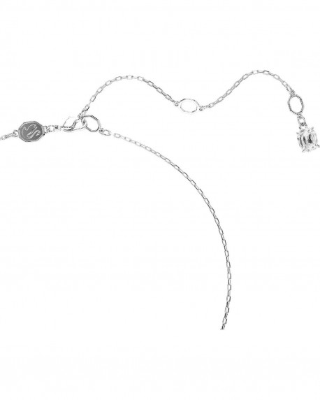 Swarovski Κολιέ Swan Κύκνος, Μαύρο, Φινίρισμα από διάφορα μέταλλα 5705721 