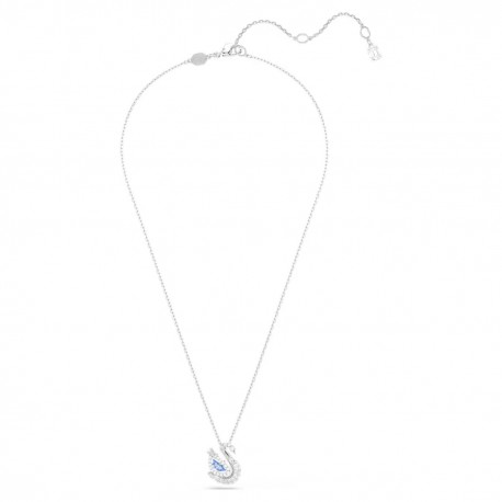 Swarovski Κολιέ Swan Μείξη κοπών, Κύκνος, Μπλε 5723389 