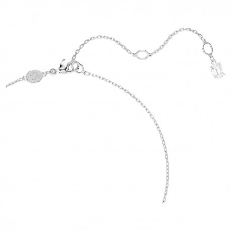 Swarovski Κολιέ Swan Μείξη κοπών, Κύκνος, Μπλε 5723389 