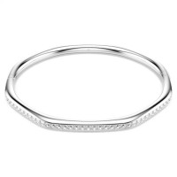 Swarovski βραχιόλι Dextera Οκταγωνικό σχήμα, Επιμετάλλωση ροδίου 5725222