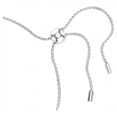 Swarovski Βραχιόλι Tennis Matrix Μικτές στρογγυλές κοπές, Μπλε, Επιμετάλλωση ροδίου 5725854 