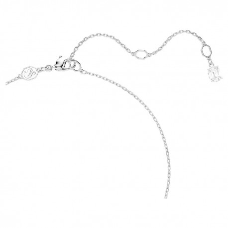 Swarovski Κολιέ Matrix Μείξη κοπών, Μπλε, Επιμετάλλωση ροδίου 5732265 