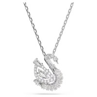Swarovski Κολιέ Swan Μείξη κοπών, Κύκνος, Λευκό 5732412