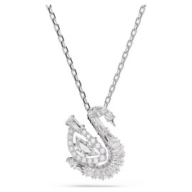 Swarovski Κολιέ Swan Μείξη κοπών, Κύκνος, Λευκό 5732412