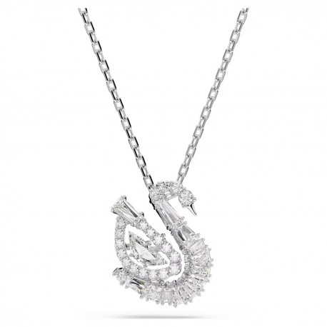 Swarovski Κολιέ Swan Μείξη κοπών, Κύκνος, Λευκό 5732412 