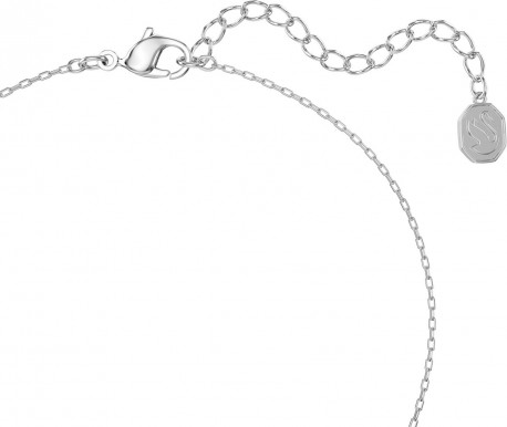 Swarovski Magic Κολιέ Χιονονιφάδα, Μπλε, Επιμετάλλωση ροδίου 5735399 