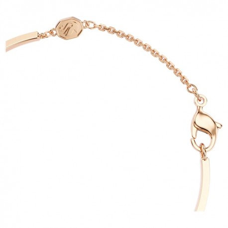 Swarovski βραχιόλι Symbolica Μάτι, Πολύχρωμο, Επιμετάλλωση σε ροζ χρυσαφί τόνο 5736985 