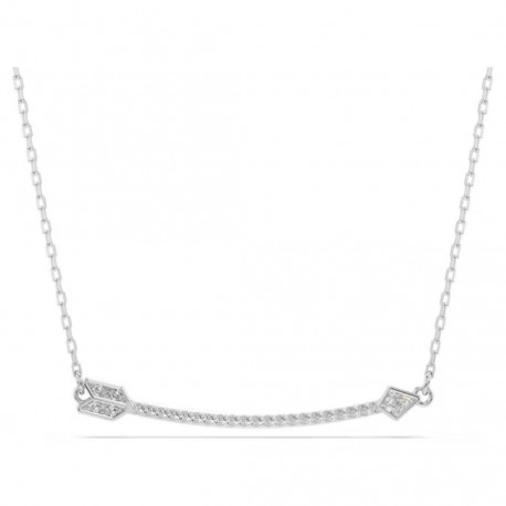 Swarovski Μενταγιόν Idyllia, Βέλος, Λευκό, Επιμετάλλωση ροδίου 5737293 