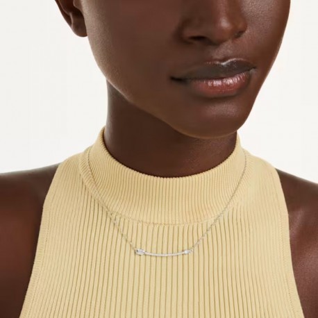 Swarovski Μενταγιόν Idyllia, Βέλος, Λευκό, Επιμετάλλωση ροδίου 5737293 