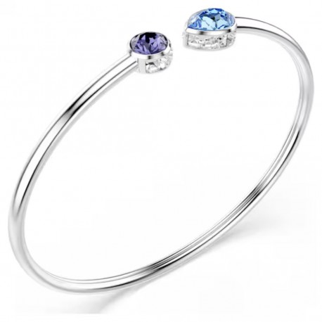 Swarovski βραχιόλι Chroma,Μείξη κοπών, Πολύχρωμο, Επιμετάλλωση ροδίου 5741780 