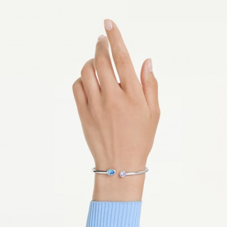 Swarovski βραχιόλι Chroma,Μείξη κοπών, Πολύχρωμο, Επιμετάλλωση ροδίου 5741780 