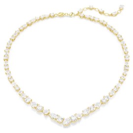 SWAROVSKI Mesmera Κολιέ, Λευκό, Επιμετάλλωση σε χρυσαφί τόνο 5743826