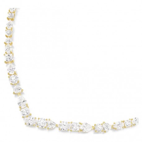 SWAROVSKI Mesmera Κολιέ, Λευκό, Επιμετάλλωση σε χρυσαφί τόνο 5743826 