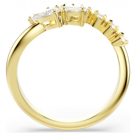 Swarovski Δαχτυλίδι Mesmera, Λευκό, Φινίρισμα με χρυσό 18 καρατίων 5748078 