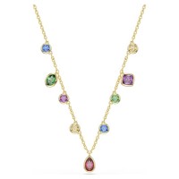 Swarovski Κολιέ Imber Μείξη κοπών, Πολύχρωμο, Φινίρισμα με χρυσό 18 καρατίων 5753274