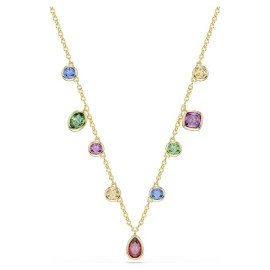 Swarovski Κολιέ Imber Μείξη κοπών, Πολύχρωμο, Φινίρισμα με χρυσό 18 καρατίων 5753274