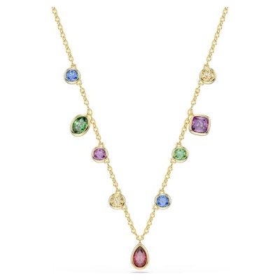 Swarovski Κολιέ Imber Μείξη κοπών, Πολύχρωμο, Φινίρισμα με χρυσό 18 καρατίων 5753274