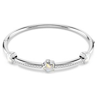 Swarovski Βραχιόλι Chroma, Αστέρι, Λευκό, Επιμετάλλωση ροδίου 5754178