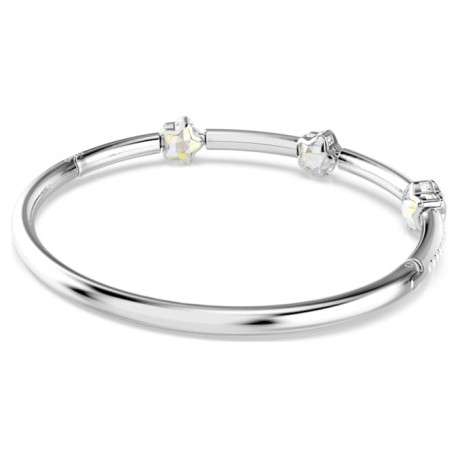 Swarovski Βραχιόλι Chroma, Αστέρι, Λευκό, Επιμετάλλωση ροδίου 5754178 