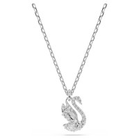 Swarovski Κολιέ Swan Μείξη κοπών, Κύκνος,Επιμετάλλωση ροδίου 5754347