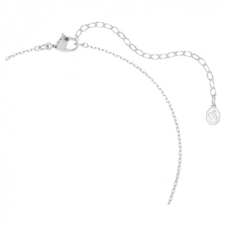 Swarovski Κολιέ Swan Μείξη κοπών, Κύκνος,Επιμετάλλωση ροδίου 5754347 