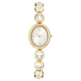 Swarovski Imber oval Ρολόι Swiss Made, Metal bracelet, Gold tone, Gold-tone finish 5754812