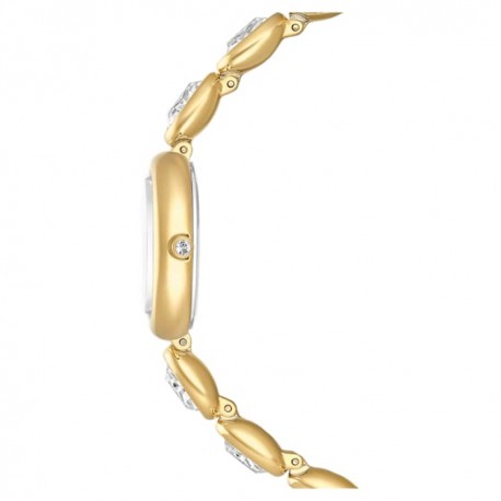 Swarovski Imber oval Ρολόι Swiss Made, Metal bracelet, Gold tone, Gold-tone finish 5754812 