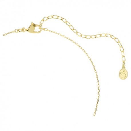 Swarovski Κολιέ Magic, Χιονονιφάδα, Λευκό, Φινίρισμα με χρυσό 18 καρατίων 5757788 