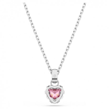 Swarovski Κολιέ Chroma Μείξη κοπών, Ροζ, Επιμετάλλωση ροδίου 5757789 