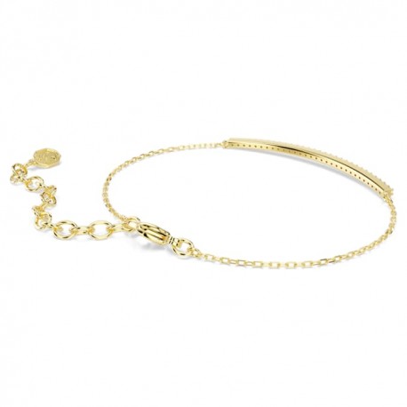 Swarovski Βραχιόλι Only Στρογγυλή κοπή, Μοβ, Φινίρισμα με χρυσό 18 καρατίων 5757795 