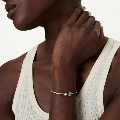 Swarovski βραχιόλι Chroma, Πολύχρωμο, Φινίρισμα με χρυσό 18 καρατίων 5757998 