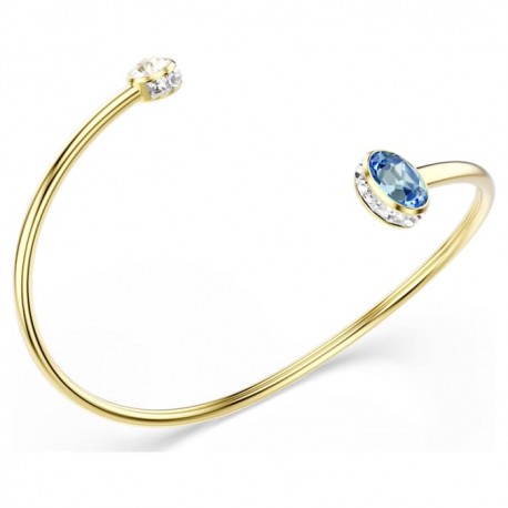 Swarovski βραχιόλι Chroma, Πολύχρωμο, Φινίρισμα με χρυσό 18 καρατίων 5757998 